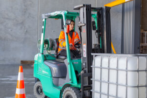 Forklift training