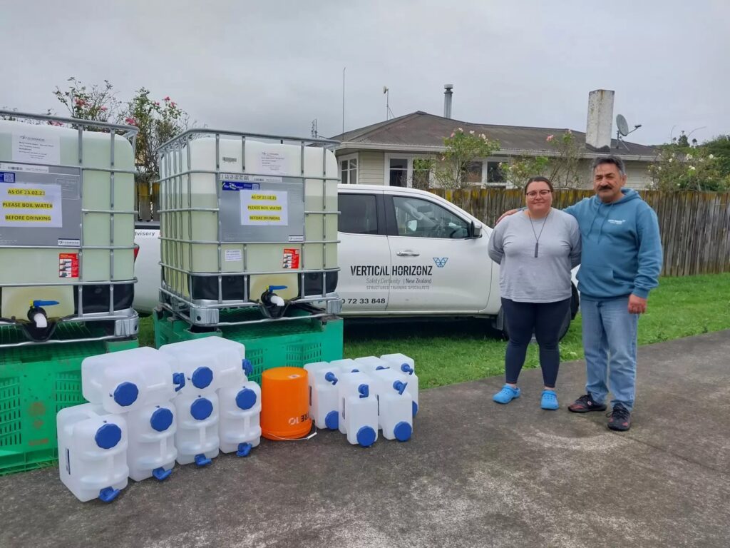 Cyclone Gabrielle relief - Pat and Staci